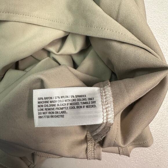 Isabel by Ingrid + Isabel | Maternity Tan Dress - Picture 6 of 6